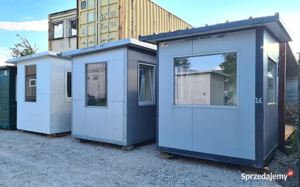 WYNAJMĘ KONTENERY Biurowe Socjalne Łazienkę Pozostałe Somianka-Parcele