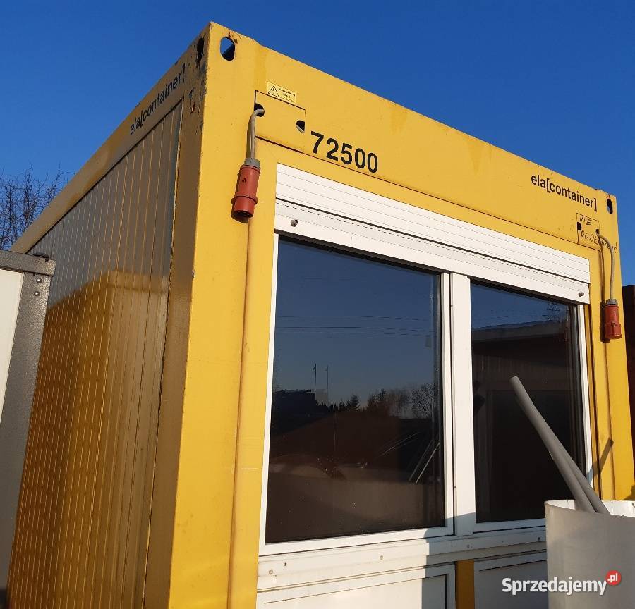 Kontener biurowy szatniowy 72500 żółty Swarzędz