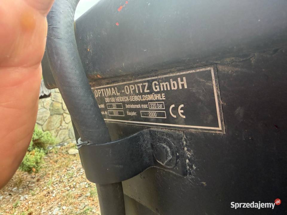 Przesadzarka dużych drzew Groń