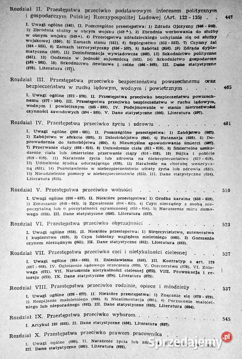 Prawo karne Witold Świda Pozostałe