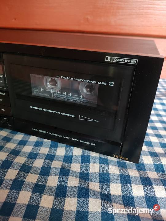 ONKYO TAW40 Magnetofon kasetowy ZADBANY łódzkie Zduńska Wola