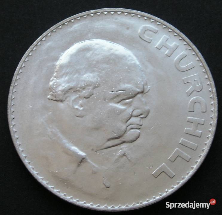 WIELKA BRYTANIA 1 KORONA 1965 CHURCHILL STAN 2 łódzkie Łódź