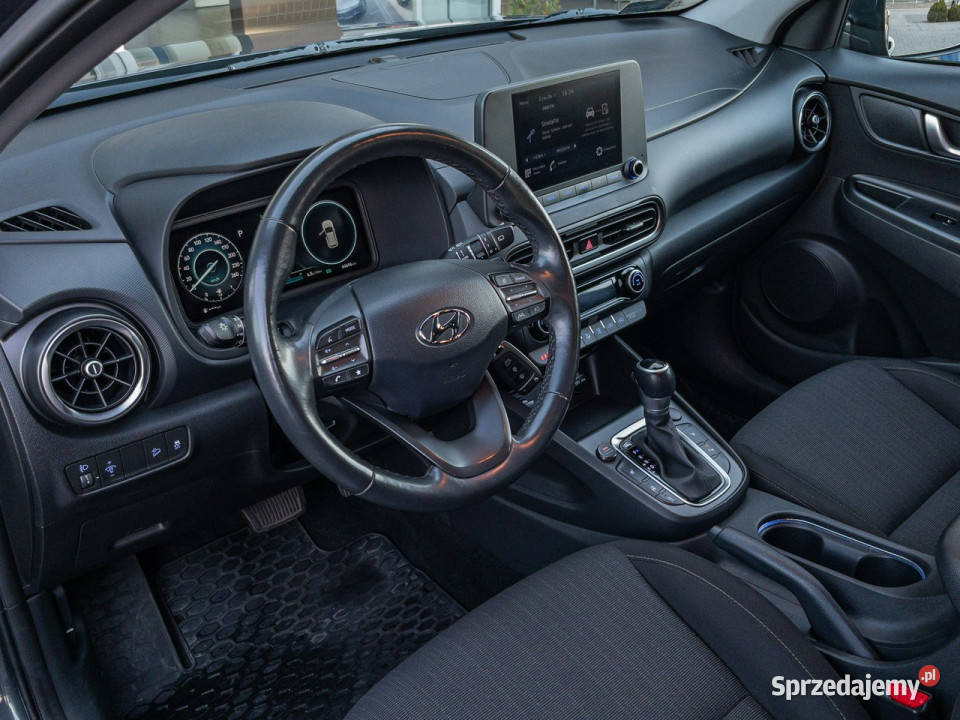 Hyundai Kona 10 TGDI 120 7DCT STYLE Kamera asystent pasa ruchu