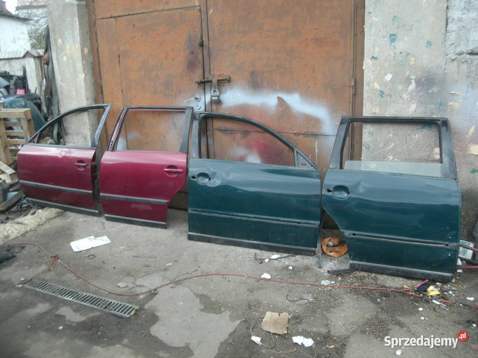 vw passat 18 turbo drzwi skrzynia biegów 1234567km Wałcz Drugi