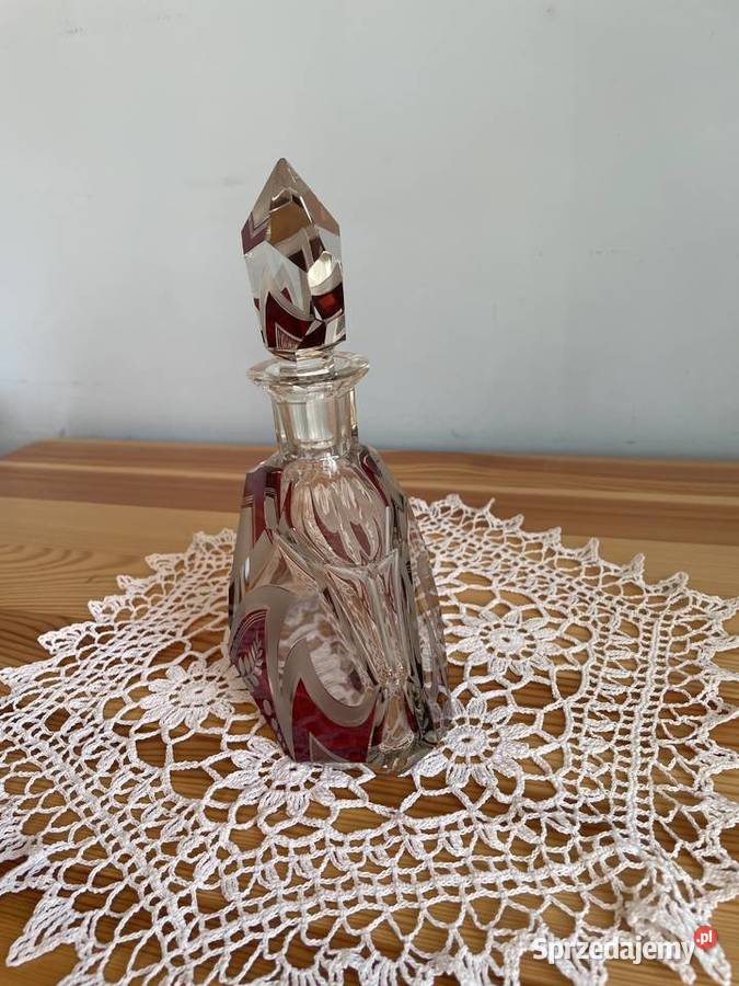 Palda Karl karafka kryształ Antyki Jelenia Góra