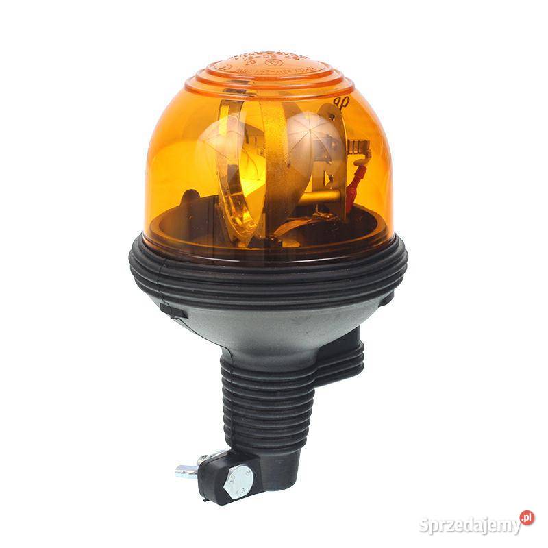LAMPA OSTRZEGAWCZA 12V KOGUT MOCOWANA NA TRZPIEŃ