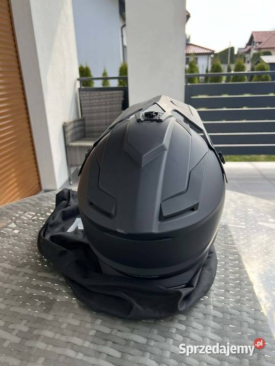 Kask Cross Raven Airborne Evo Matowy Czarny S Wolbrom