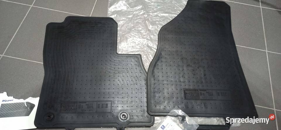 Dywaniki gumowe Peugeot Bipper Citroen Nemo NOWE Gostynin