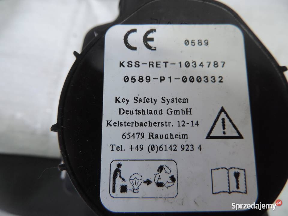 FORD MONDEO MK5 AIRBAG PODUSZKI PODUSZKA