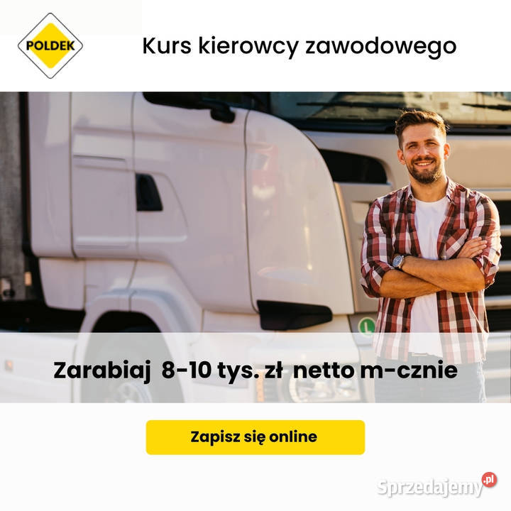 Kurs kierowcy zawodowego kat CCE KWP Raty30x0 Kursy na prawo jazdy Gdańsk