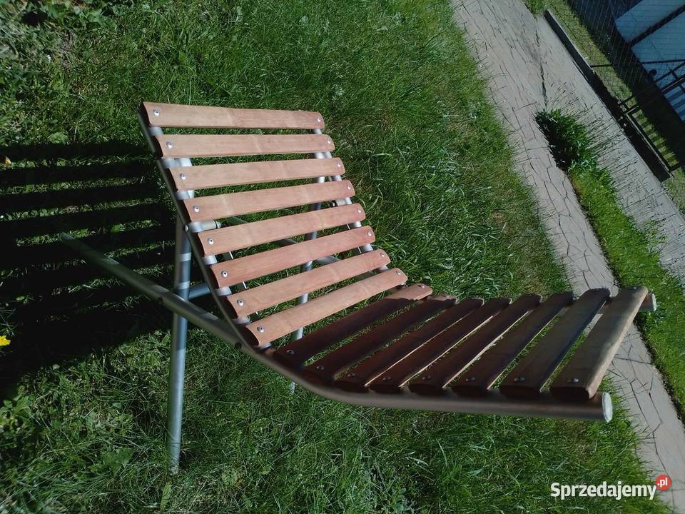 Krzesła ogrodowe składane dwa