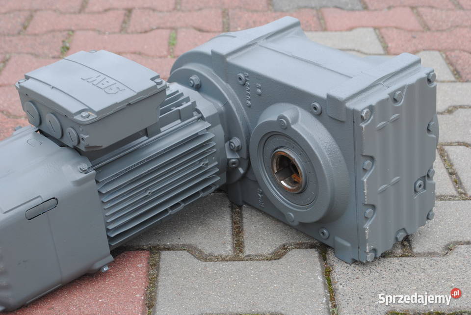 Motoreduktor 075kw 12obrmin hamulcem 24V Firmy Pozostałe Kargowa