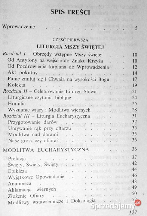 O Mszy świętej ksAdam Durak SDB Książki i Podręczniki Chełm