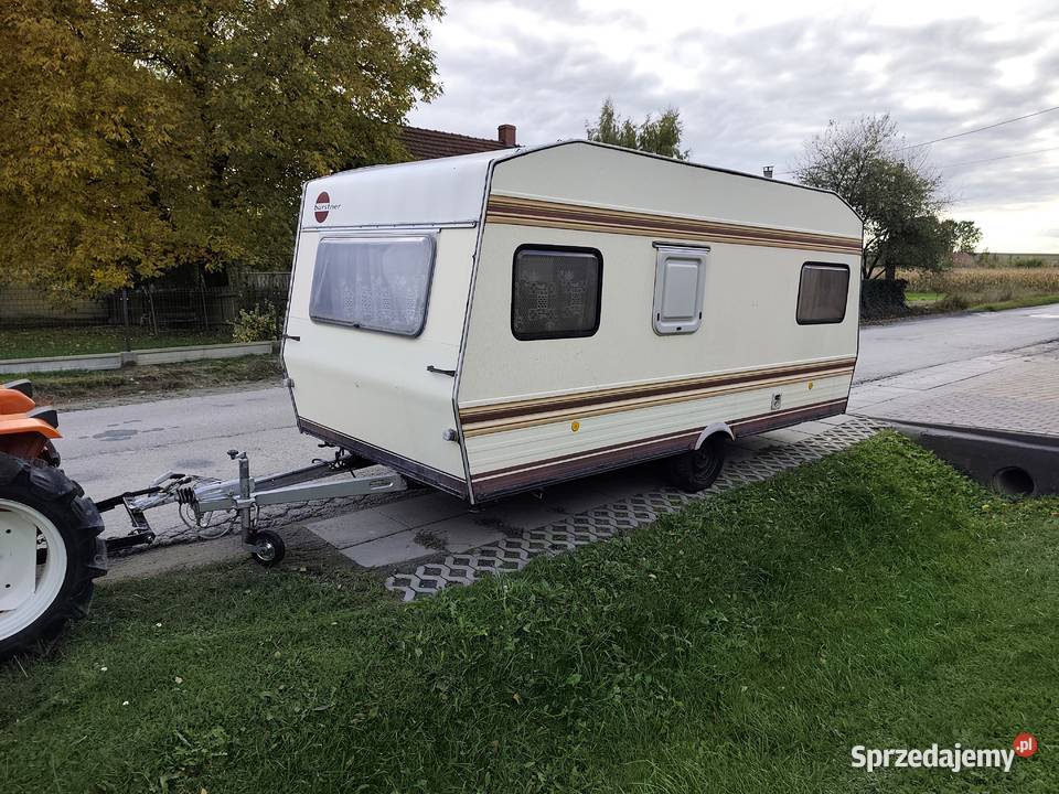 Przyczepa Kempingowa BUERSTNER Zarejestrowana Kempingowe Wodzisław sprzedam