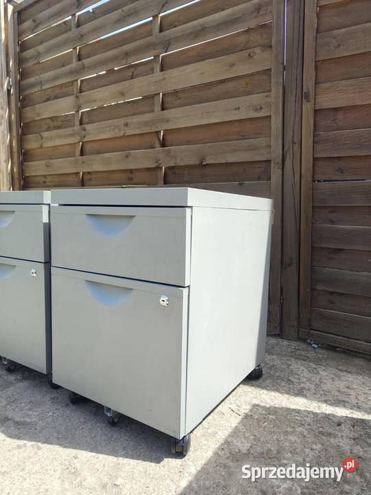 2 x kontenerek IKEA Erik komoda szafka szary mazowieckie Warszawa