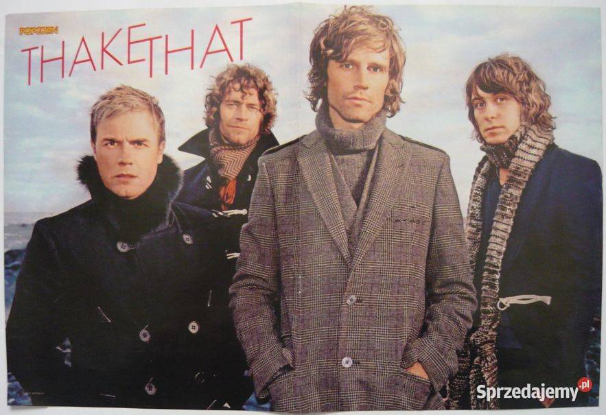 PLAKATY TAKE THAT WYPRZEDAŻ ŚWIAT Bydgoszcz