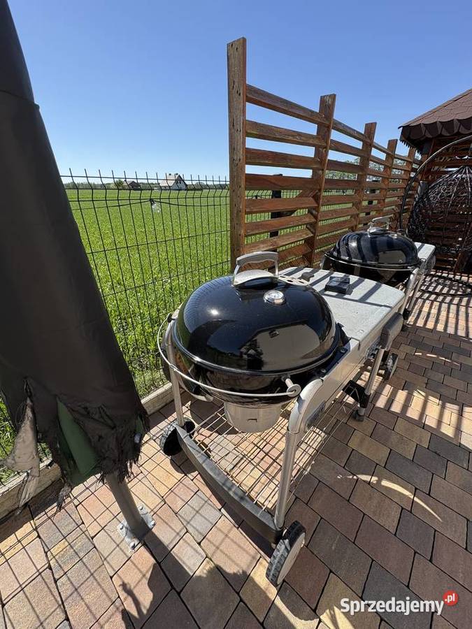Grill weber węglowy odpalany na gaz