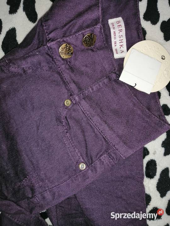 BERSHKA spodnie jeansowe dżinsy zwężane rurki Leszno sprzedam