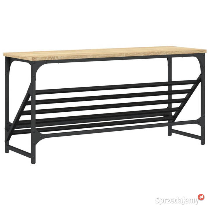 Stojak na buty dąb sonoma 90x30x45 WM833419 Warszawa