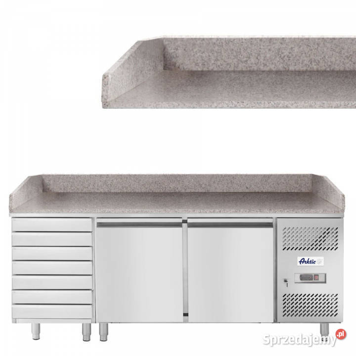 Stół Chłodniczy z Blatem Granitowym Pod Kraków