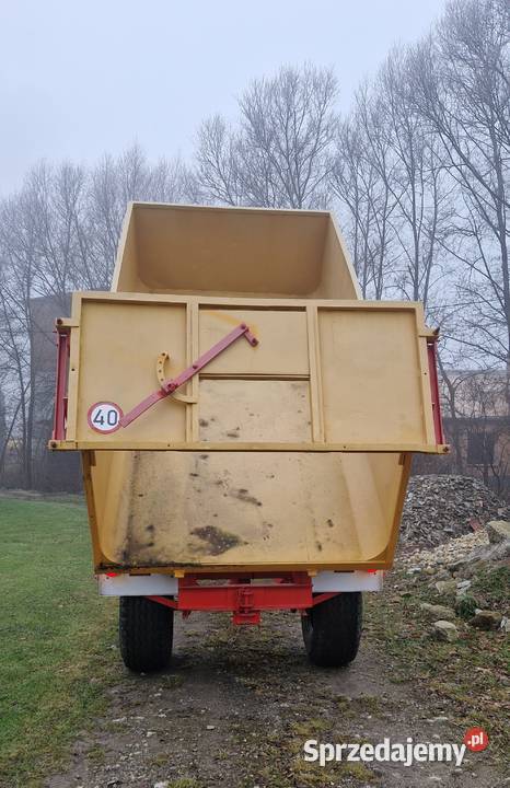 Przyczepa Midema 6t kiper Skorupowa nieuszkodzony małopolskie Bochnia