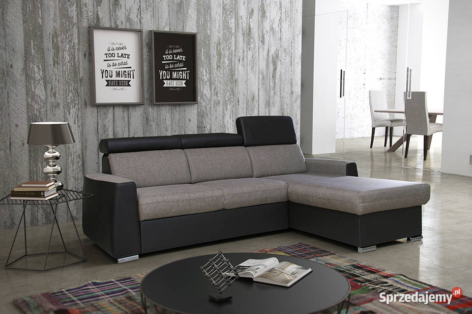 Narożnik 180x238 NOVARA Spanie Pojemnik Tk Olesno sprzedam