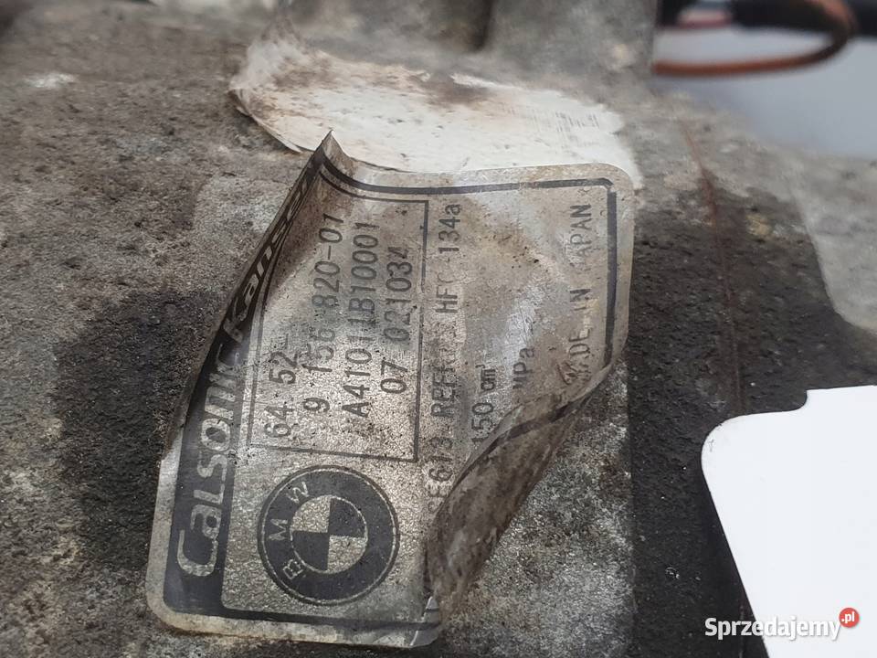 SPRĘŻARKA KLIMATYZACJI BMW E87 E90 20 i pompa lubelskie Chełm