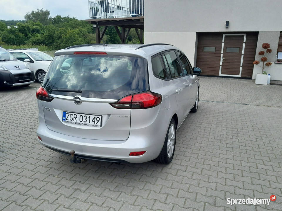 Opel Zafira 14i TURBO 7 osób stan C 2011 Gryfino