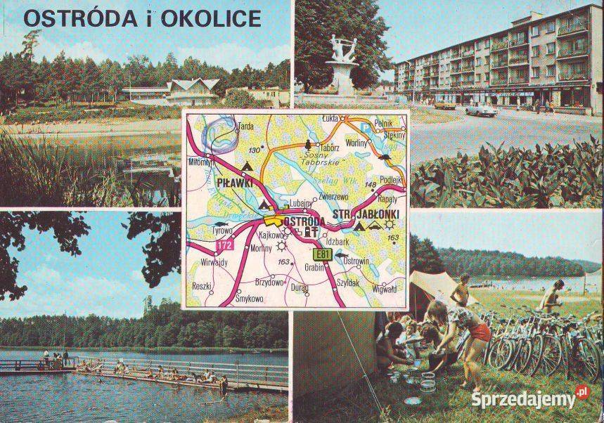 K Poczt Ostróda i okolicei 1981 śląskie Gliwice sprzedam