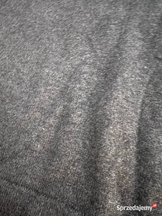 Bluzka z długim rękawem szara z koronką czarny Jasło sprzedam