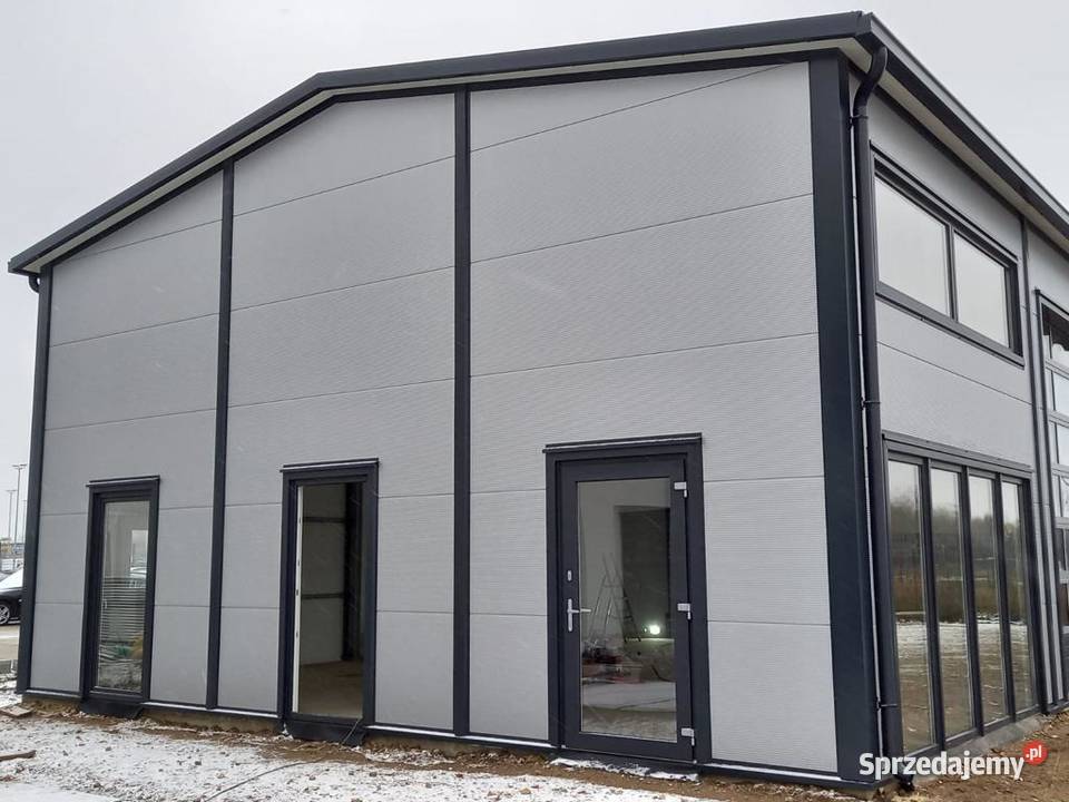 hala 300m2 magazyn biuro serwis konstrukcja wielkopolskie sprzedam