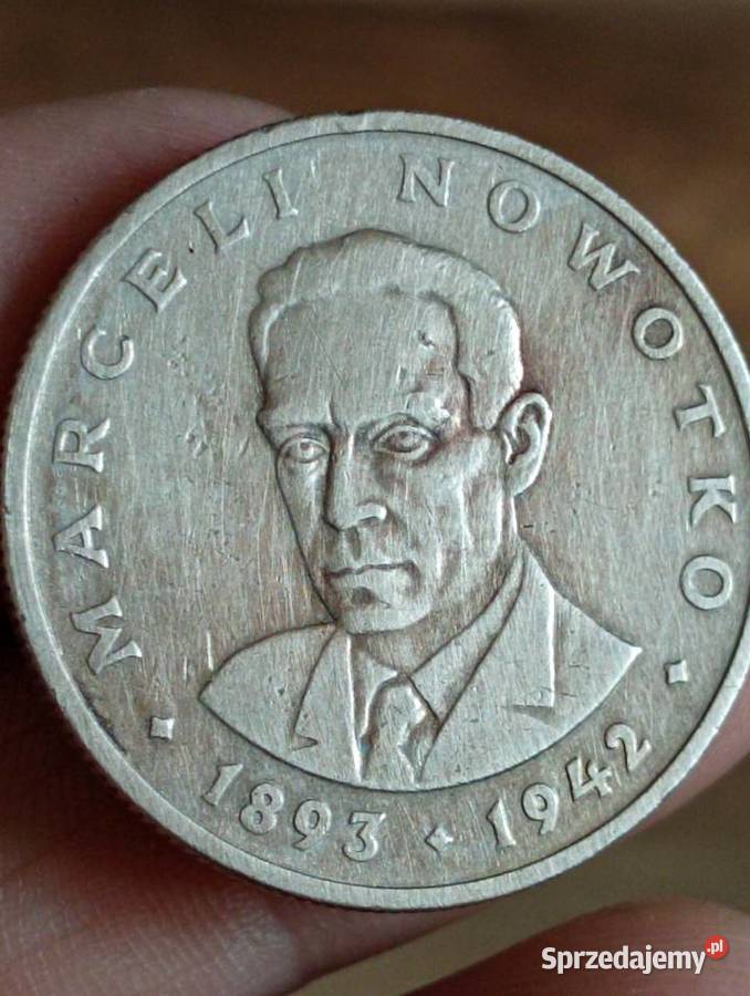Sprzedam monete 20 zl 1976 bzm Marceli Nowotko Numizmatyka