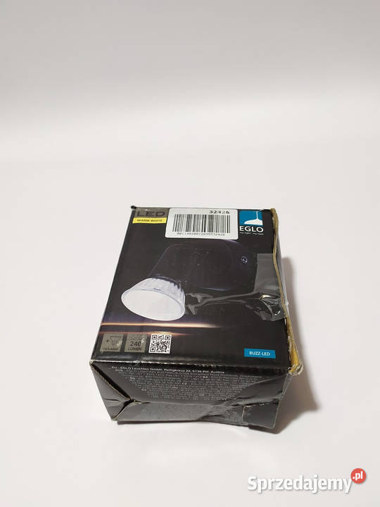 Lampa reflektor spot czarny BUZZLED 32428 EGLO Sanok