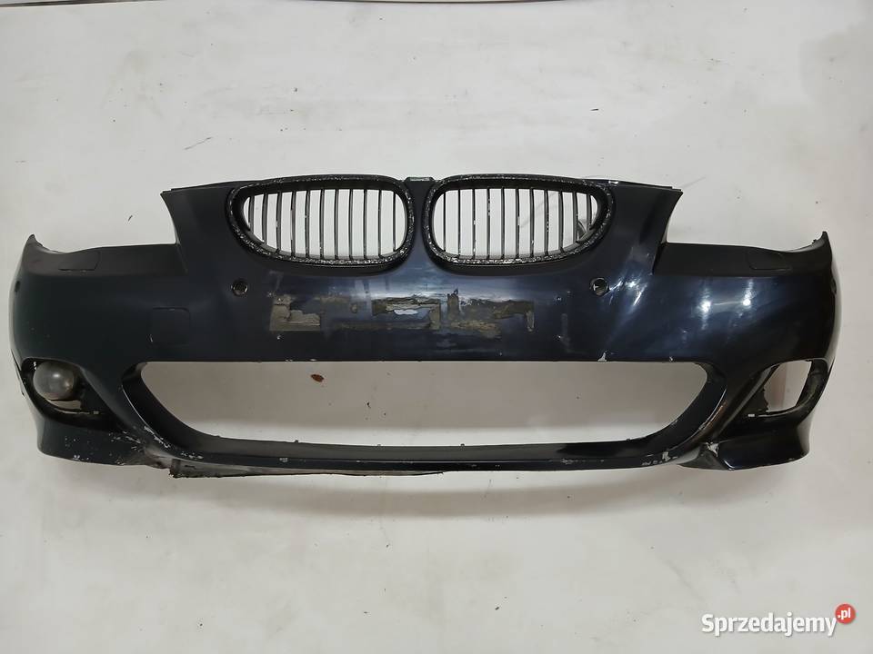 ZDERZAK PRZEDNI PRZÓD BMW E60 E61 M PAKIET OE osobowe Zderzaki Strzyżewice