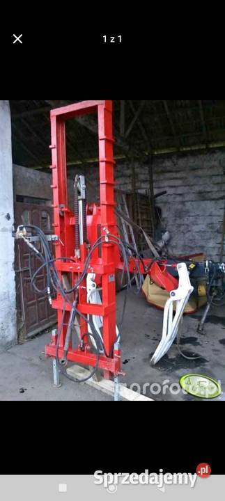 Chwytak do belsianokiszonki 3 sekcyjny metal Czarże