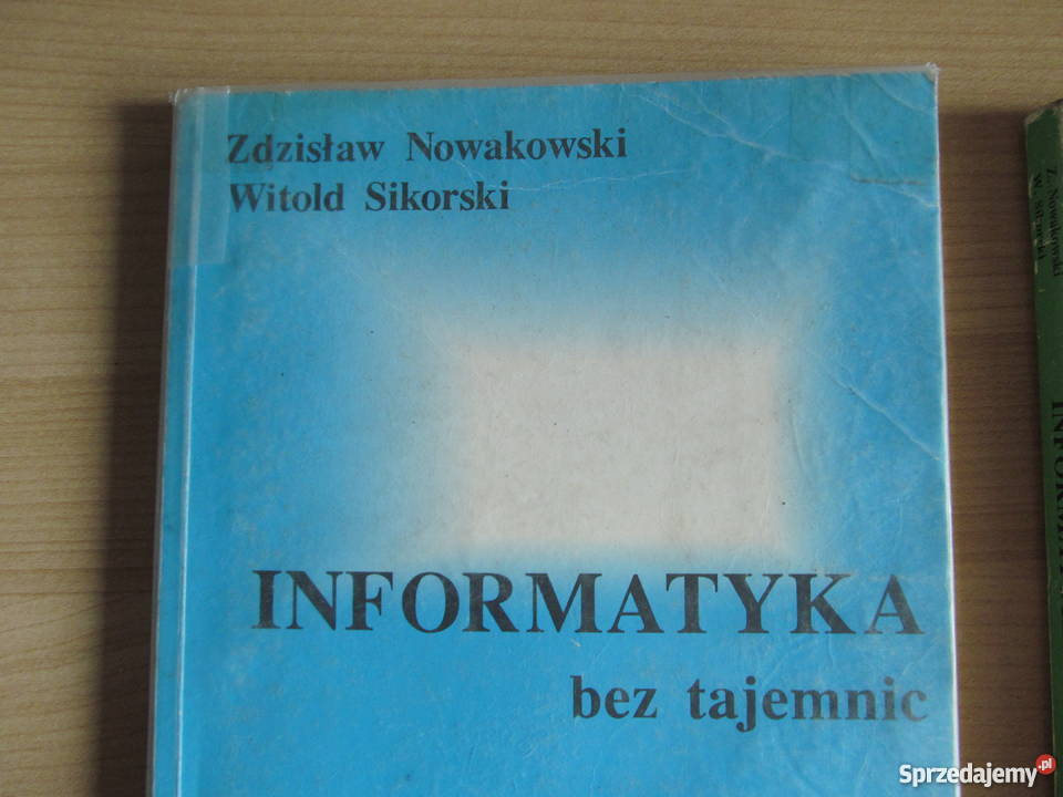 Sprzedam książki Informatyka bez tajemnic część podkarpackie Rzeszów