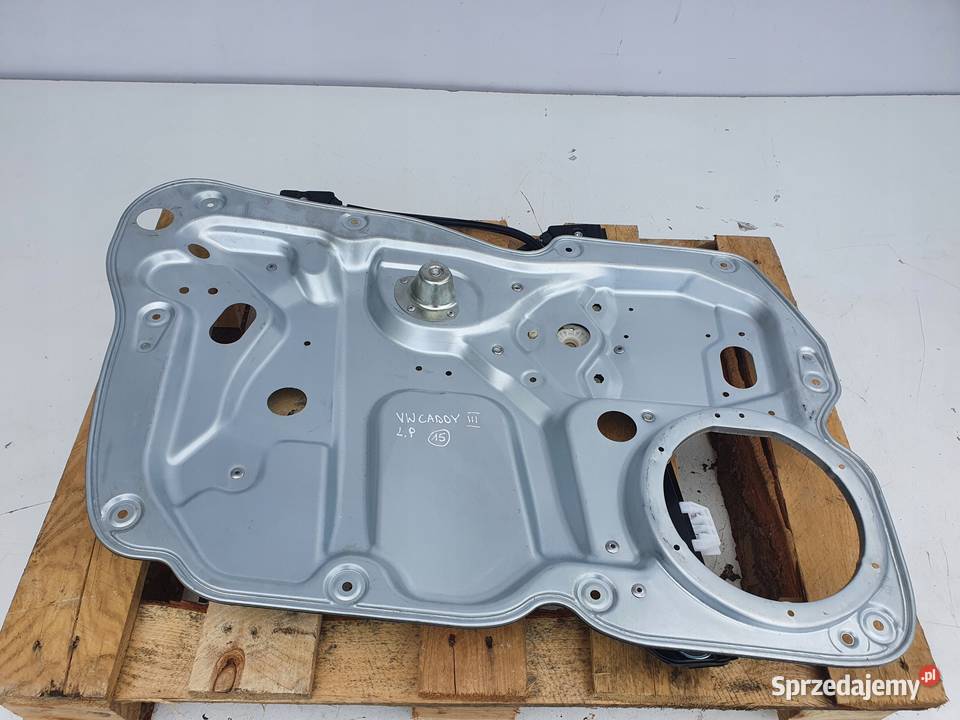 VW Caddy III PODNOŚNIK SZYBY lewy przód KIEROWCY Mechanizmy opuszczania szyb Motoryzacja Janów sprzedam