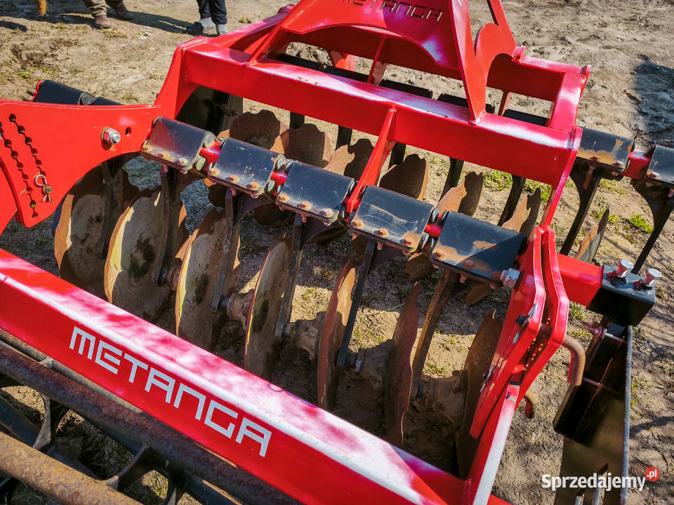 Brona talerzowa Metanga BT 180 18m Wał rurowy nieuszkodzony Brodnica