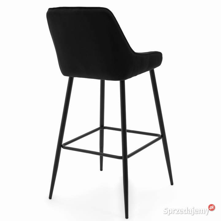 Czarny Hoker Tapicerowany Passo Wysyłka 24H Tarchały Małe