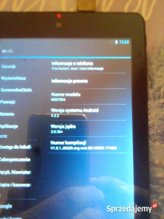 Tablet omega supernova 7504 Szastarka