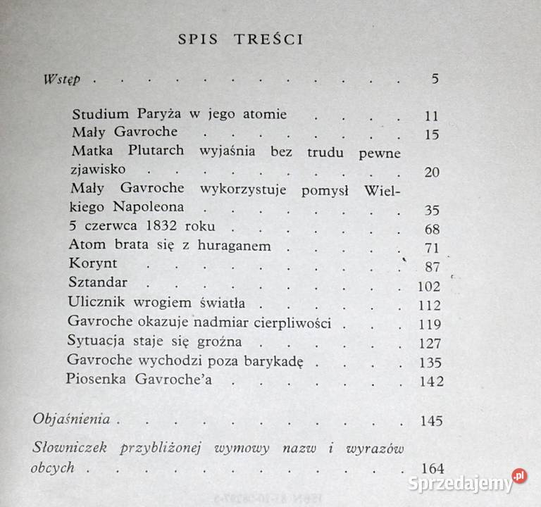 Gavroche Victor Hugo Chełm