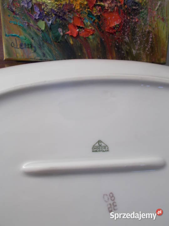 Patera Półmisek Duży Talerz Porcelana Chodzież