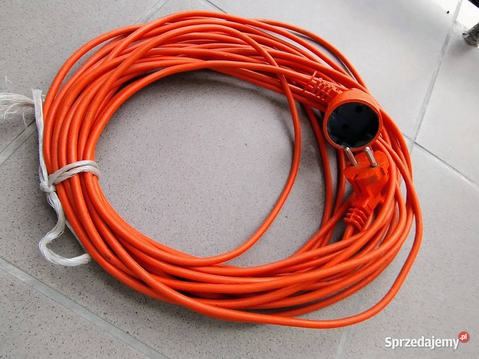 Przedłużacz ogrodowy ACAR 15m 16A250V mocny Poznań sprzedam