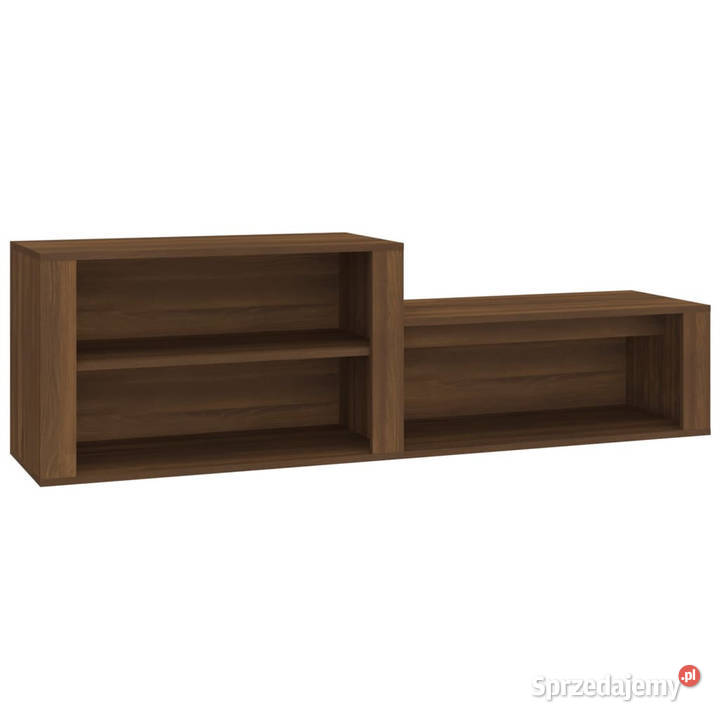 Półka na buty brązowy dąb 150x35x45 WM816919 Warszawa