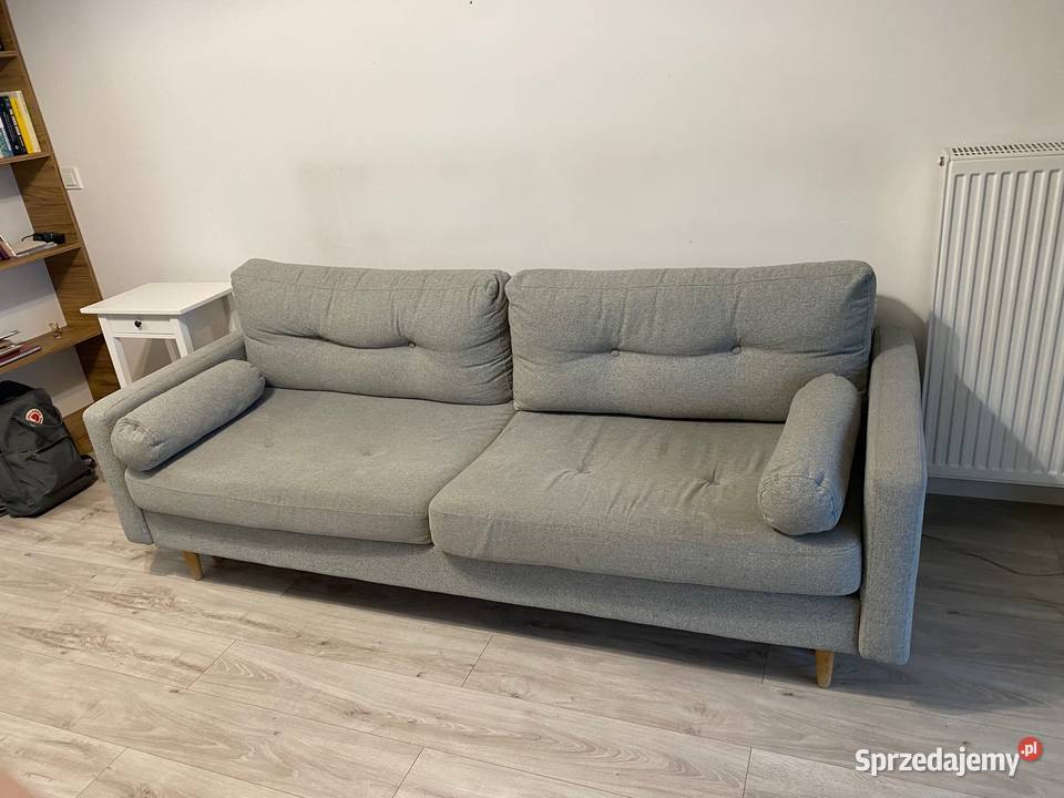 Kanapa sofa szara nowoczesna rozkładana Garwolin