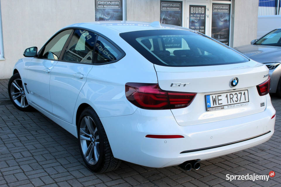 BMW 3GT SportLine SalonPL 184 FV23 Navi LED biały BMW mazowieckie Sokołów