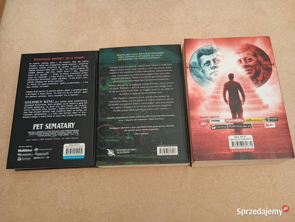 Stephen King x 10 Zestaw książek w stanie Łódź