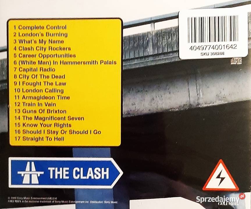 Album CD Zespołu THE CLASH From Here To kujawsko-pomorskie Bydgoszcz
