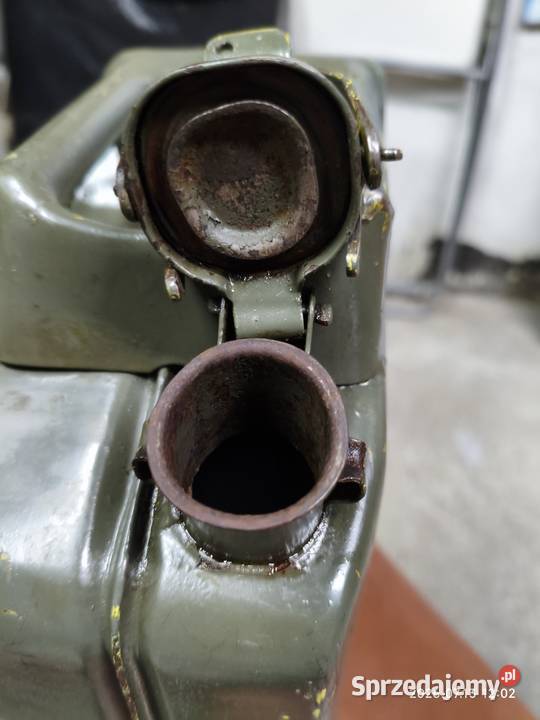 Zabytkowy Kanister Metalowy 5L NRD DDR TGL