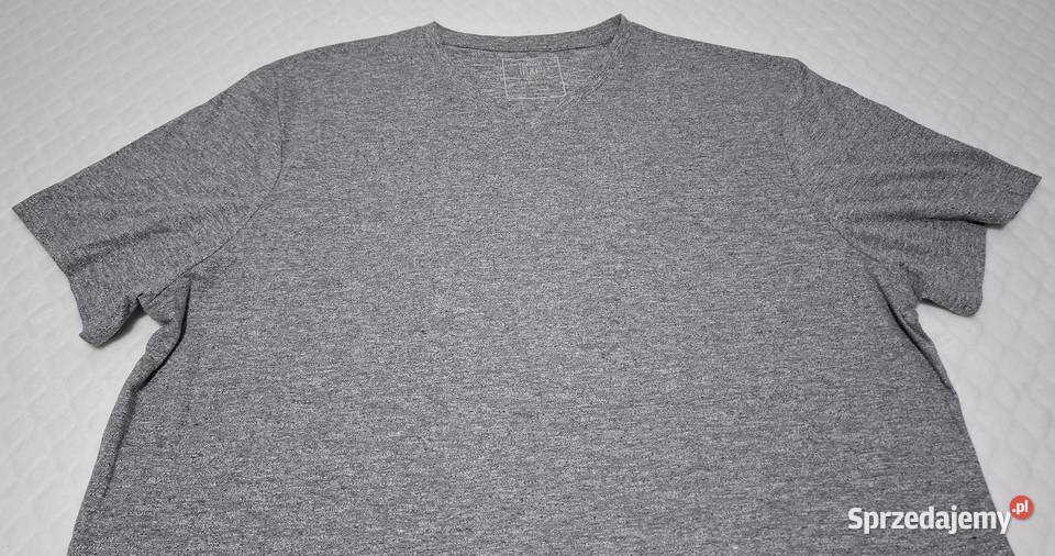 Koszulka krótki rękaw Tshirt FF XL szary melanż sprzedam